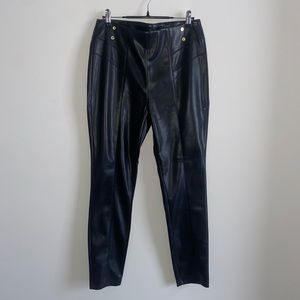 NWT Marc NY Faux Leather Pants